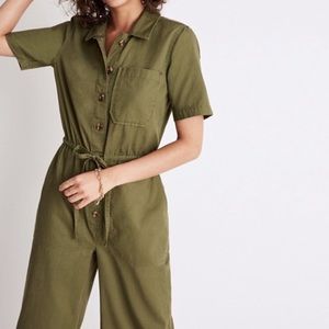Madewell | Wide-leg utility jumpsuit size 0